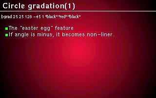 Exemple de dégradé